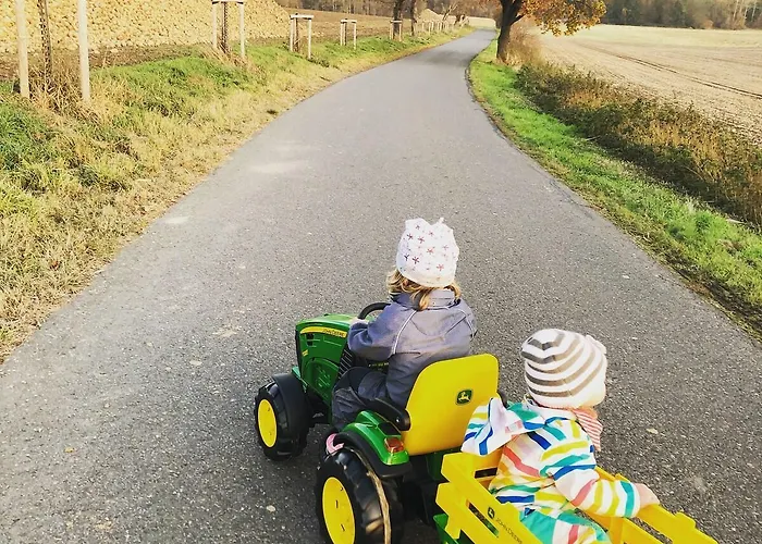 شقة Laufenten Loft - Gutshof Dobschuetz Bauernhof